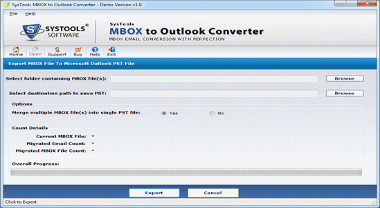 MBOX to PST 1.0.2