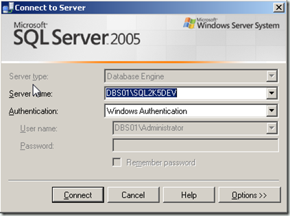 SQL 2005 Backup Recovery Options