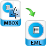 Mac MBOX Conversion to EML or PST