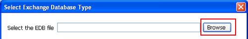 Select EDB File